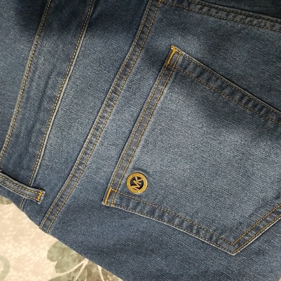 MICHAEL Michael Kors women Selma Skinny Ankle Jeans  Size 14 Washed Blue - Picture 7 of 13